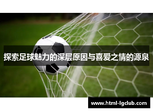 探索足球魅力的深层原因与喜爱之情的源泉