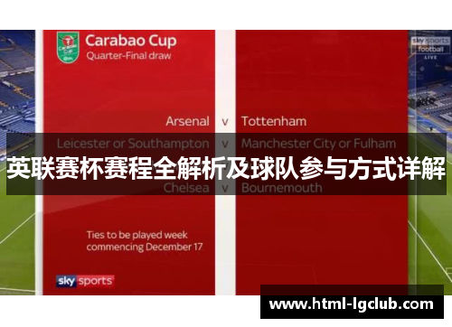 英联赛杯赛程全解析及球队参与方式详解 英联赛杯赛程全解析及球队参与方式详解